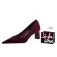 Burgundy+Shopping Bag