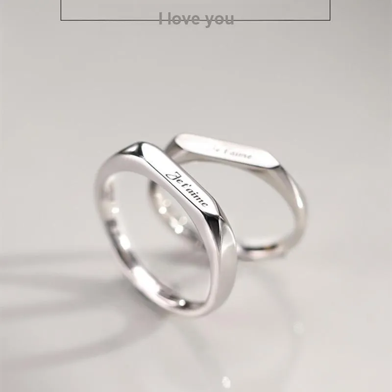 JESCAKOO S925 Silver Rings Unisex-9