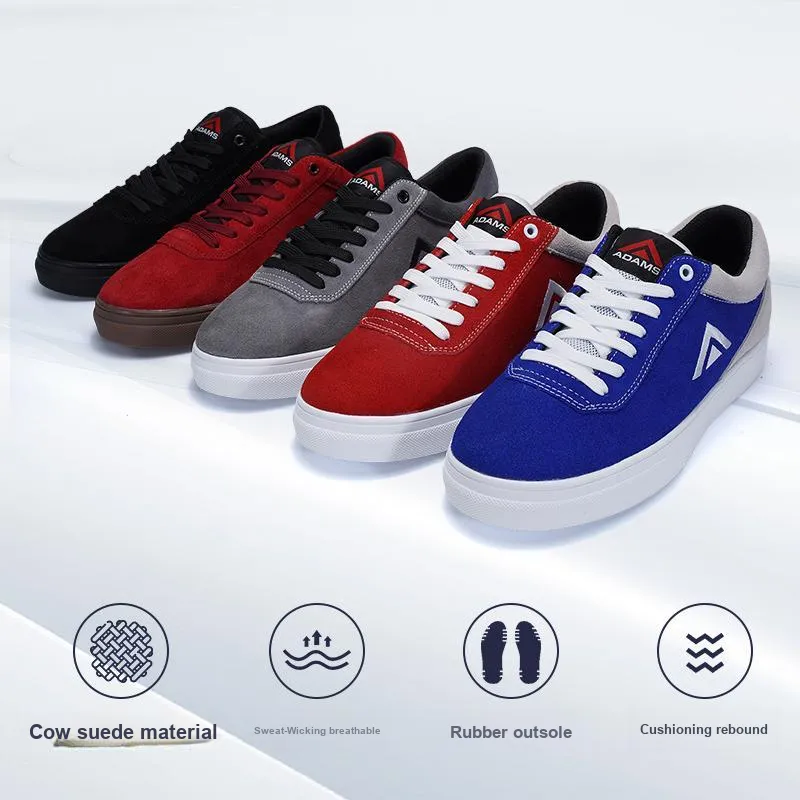 ADAMS Boxing Lightweight Low-Top Skateboard Shoes Unisex Roundabout Blue-3
