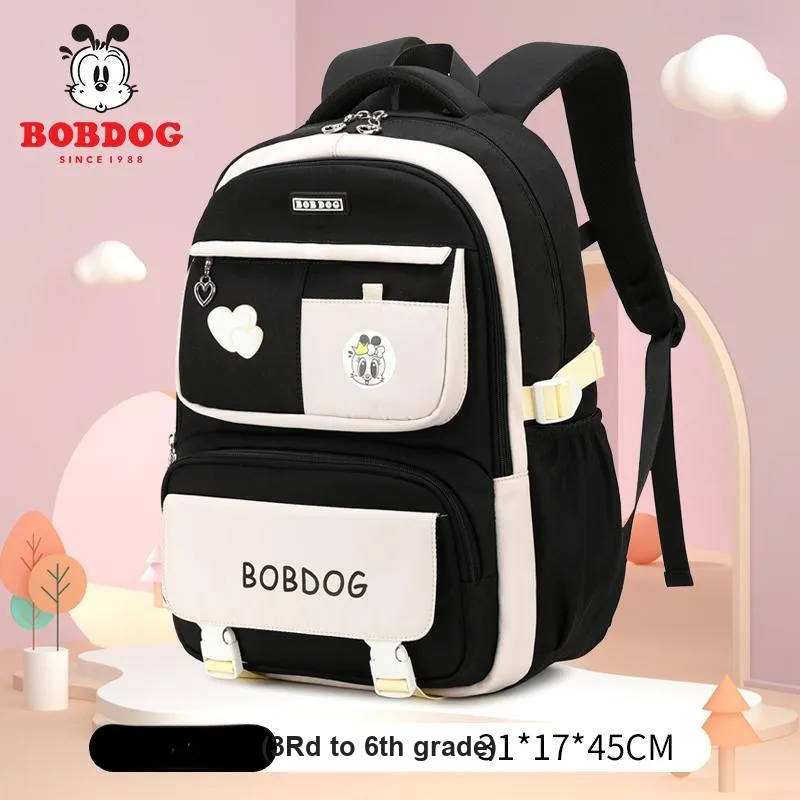 BOBDOG Oxford Backpack Large Size Women's Purple/Pink/Black-3