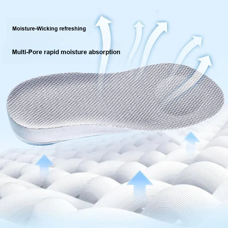 Footprint Tribe TPU+PU+Silicone Sheet+Full Polyester Fabric Insoles Unisex-4