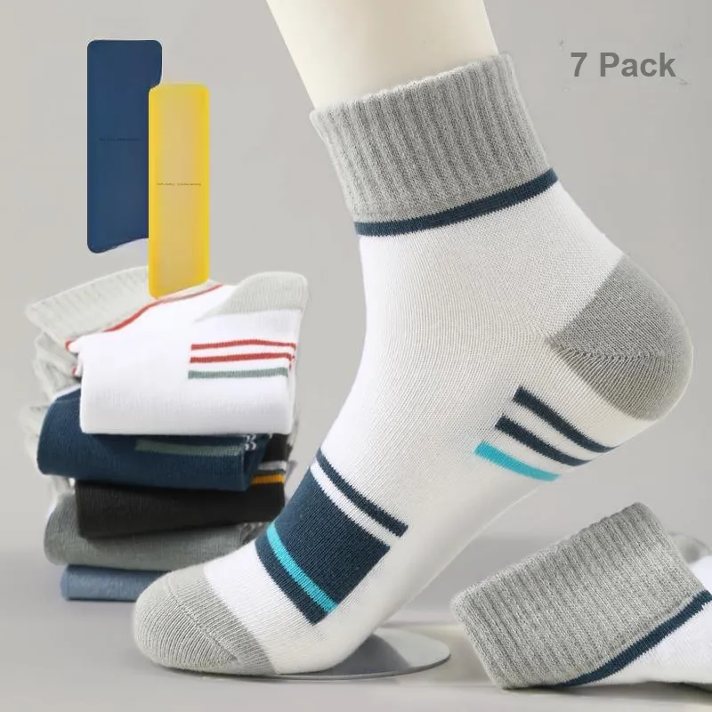 MIIOW Mid Calf Socks Men's Combo Set-3