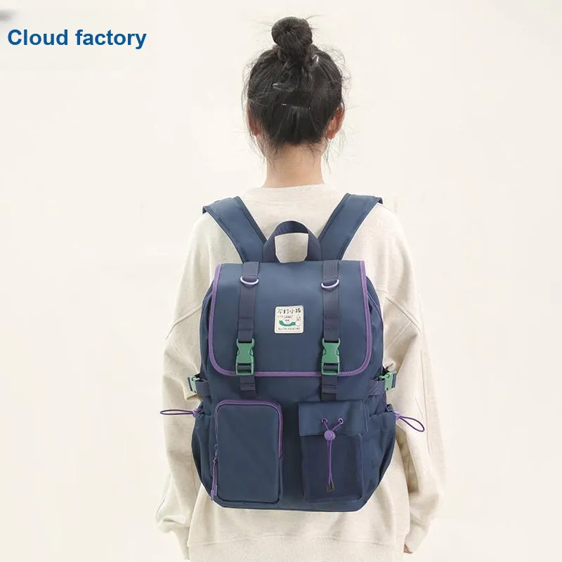 Cloud Factory Polyester Backpack Unisex-6