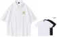 White (Comes with 100% cotton Short-Sleeved Shirt)