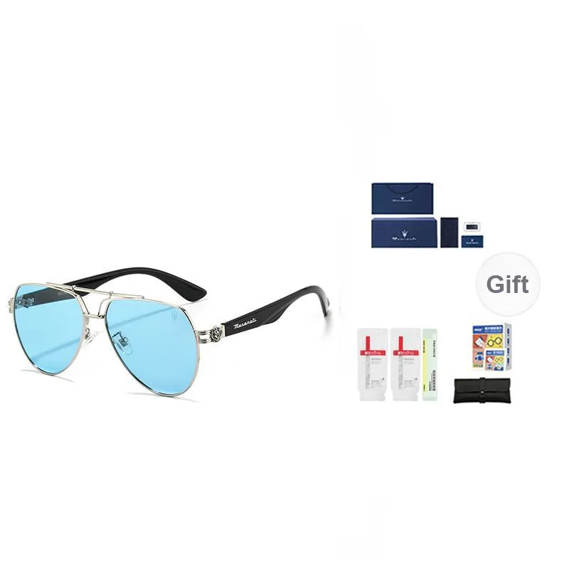 Maserati Irregular Shape Sunglasses Unisex-25