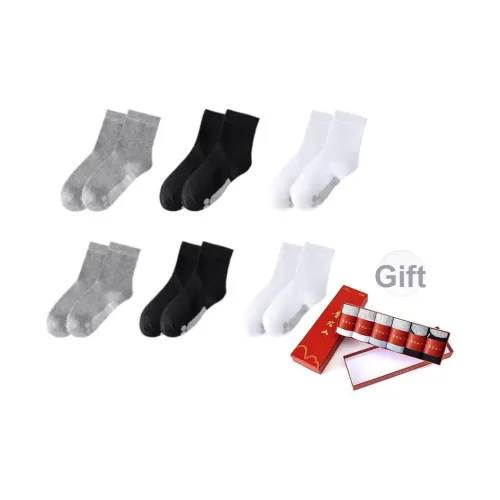 CAOBENCHUSE Носки Crew Мужские упаковка из 6 пар