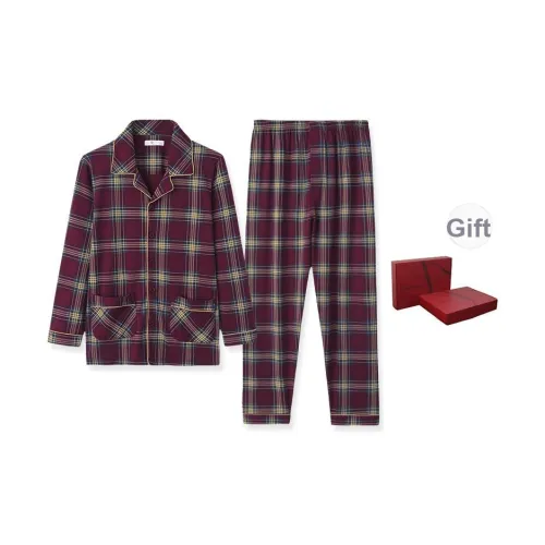 DUOQIAOMEI Пижамный комплект Мужской Цвет на изображении