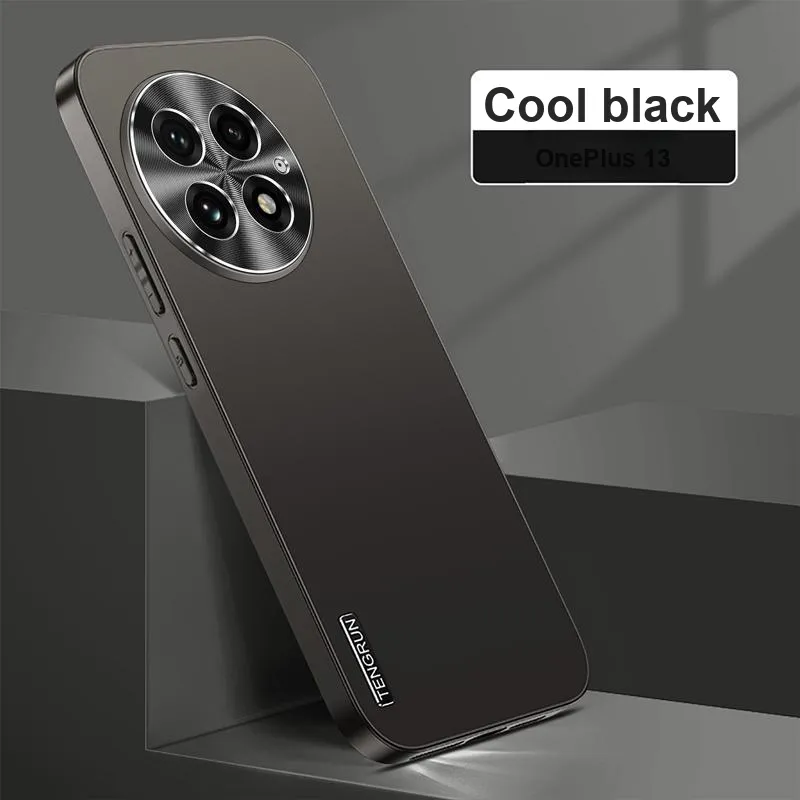 ZHUOJI Matte Material Luminous Metallic Coated Phone Case Compatible With OnePlus 13-5