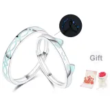 [Engraving Contact Customer Service]Cat Love Fish Couple Rings