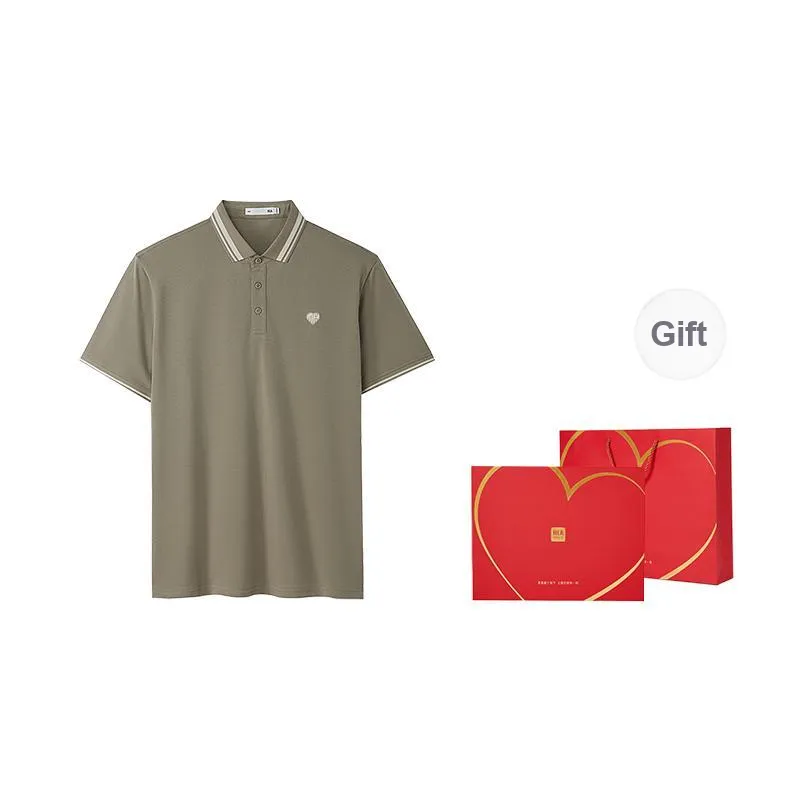 HLA The Heart Is The Series Polo Shirt Men's-37