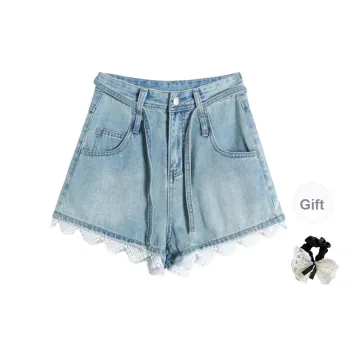 TUSHIFEI Denim Shorts Women's