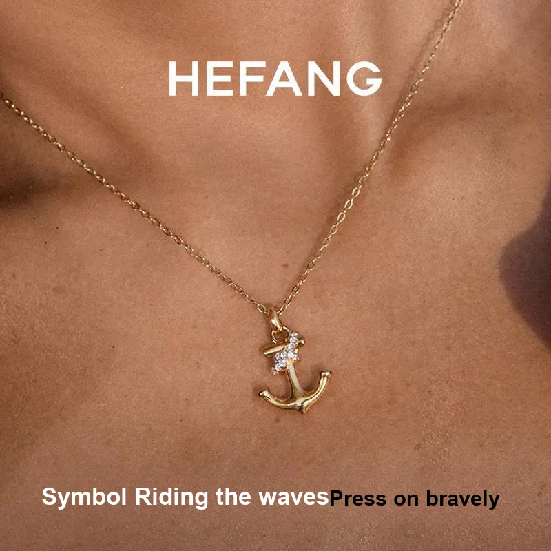 HEFANG 925 Sterling Silver Necklaces Unisex-1