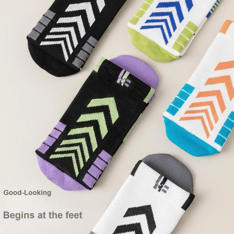 B&C.Room Basketball Socks Men's 4 Pack-3