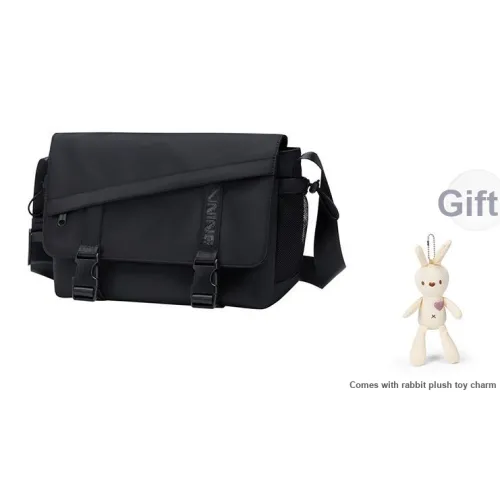 V.NINE Ткань Сумка через плечо Большая Унисекс Ночной Небесный Экрю