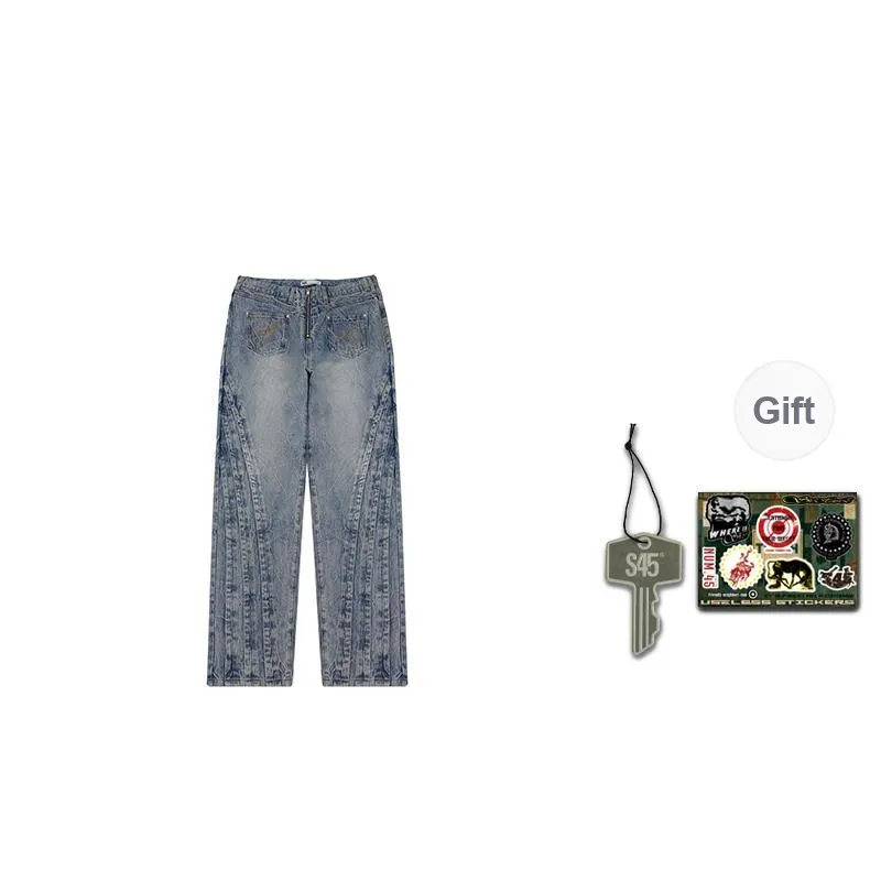 S45 Jeans Unisex Blue-2