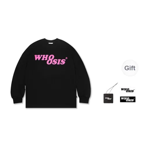 WHOOSIS T Shirt Spring Autumn And Winter Unisex