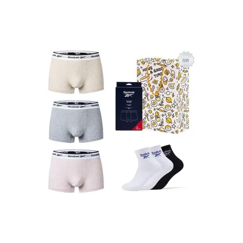 Reebok совместный бренд Мужские подарочные наборы нижнего белья