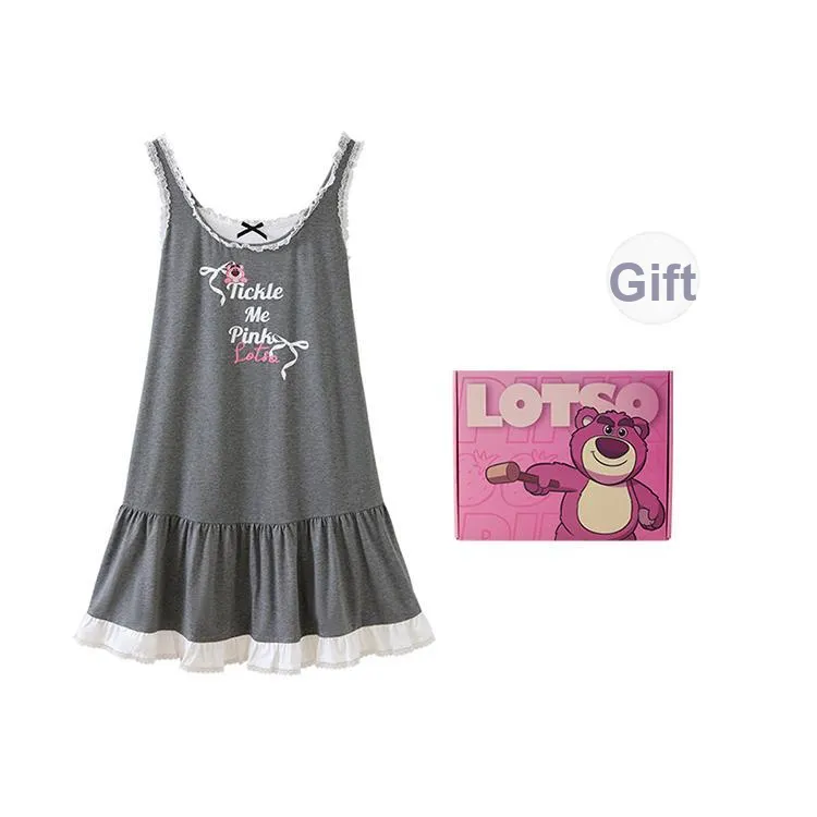 JINGYUN x Disney Nightgown Women's Gift Box Set Starlight Gray