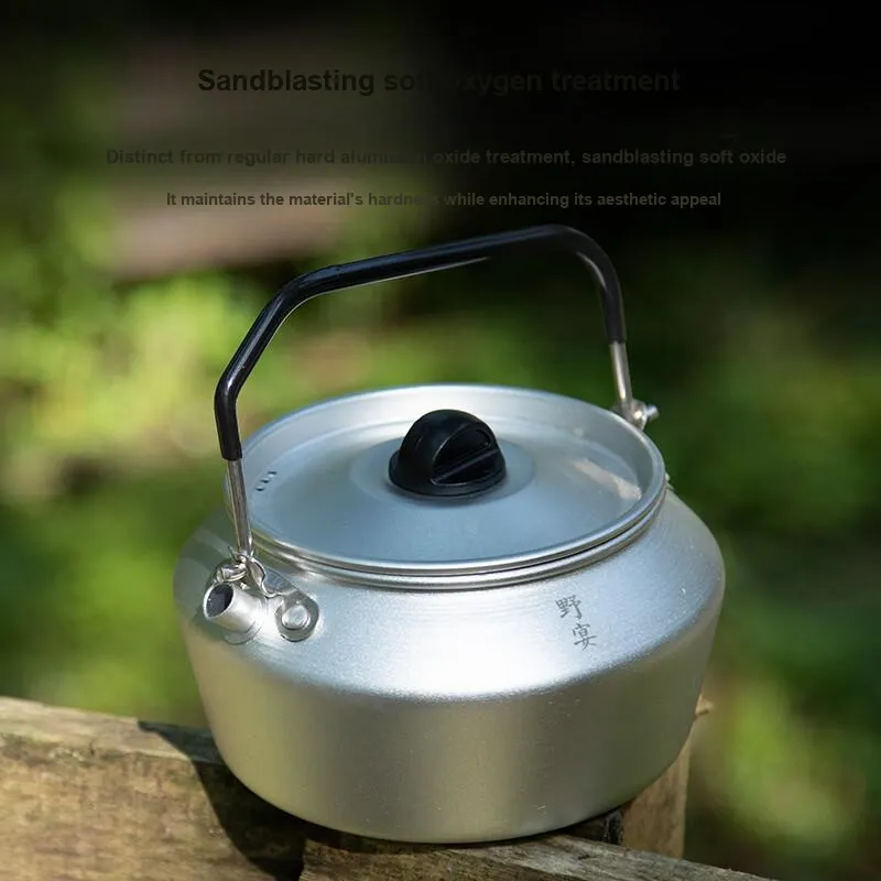 FIRE MAPLE Outdoor Water Equipment Outdoor Water Bottle 0.6L Camping Aluminum Alloy 5052A, 201 Stainless Steel, PP, PVC-1