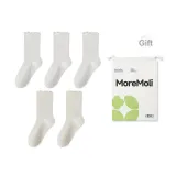 5 пар (3 белых + 2 молочно-белых)