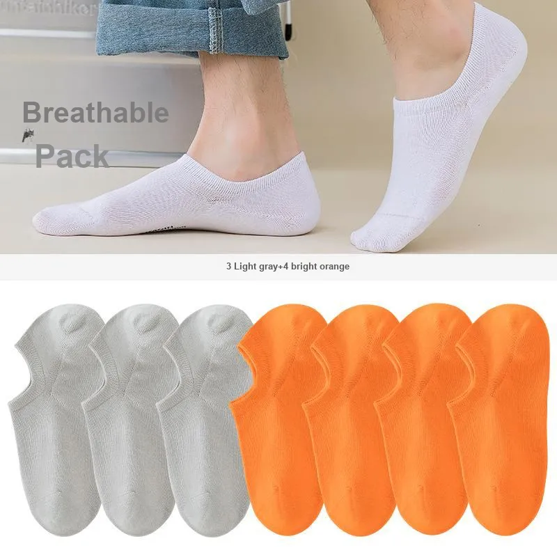 7 SEVFUN No Show Socks Unisex Combo Set-43