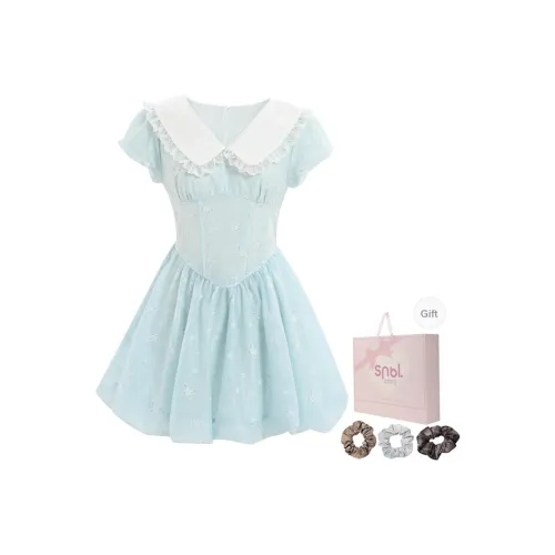 SNBL Короткий рукав Платье Женское