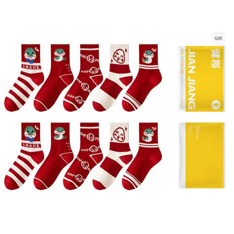 Master Mid Calf Socks Women's Shopping Bag Combo Set-7