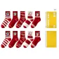 [10 Pack]2 Pack Stripe+2 Wide Stripe+2 Letter+2 HAPPY+2 Pinstripe