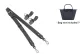 (Graphite Gray) 86-103cm[Width]Adjustable Set