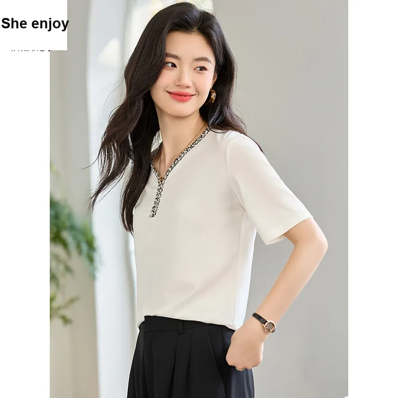 She Enjoys Regular T Shirt Women's-3