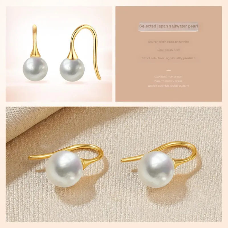 PEARL QUEEN Saltwater Pearl Earrings Women's-1
