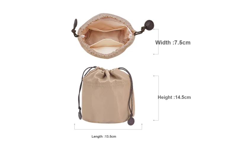 Lan Bao Fan Nylon Lining Bag Pouch Coach Shoulder Strap Modified Bag Strap Unisex Khaki-2