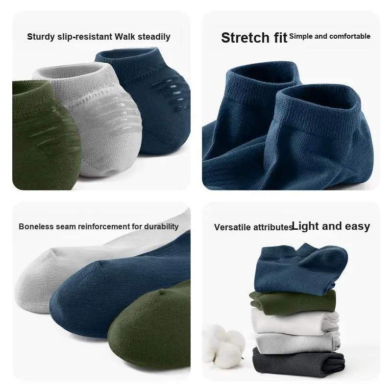 Mast Point No Show Socks Men's 5 Pack-22