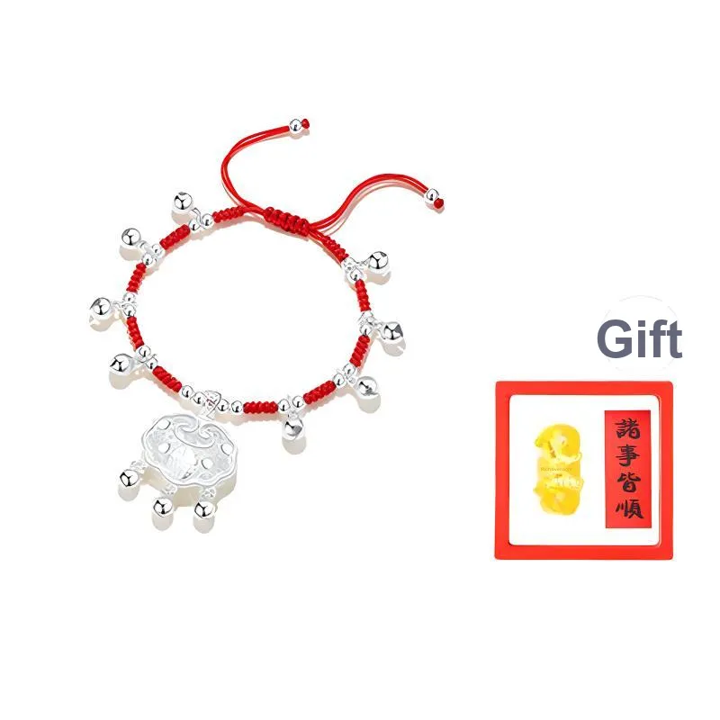 Chongqing Gold Store S999 Fine Silver Bracelets Unisex-5