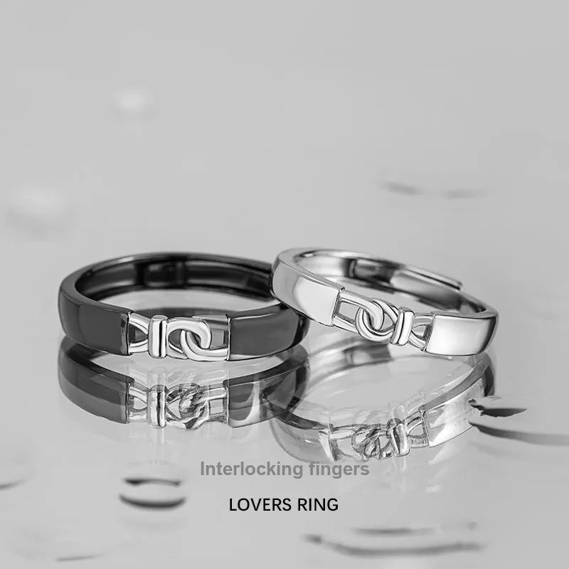 PHOENIXSILY 925 Sterling Silver Rings Unisex-1