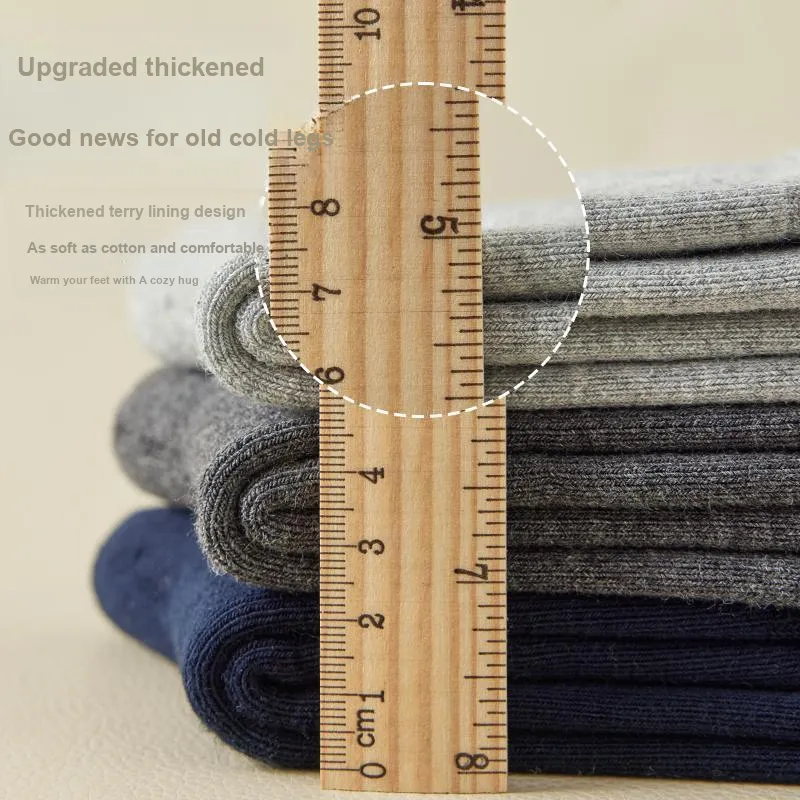 MIIOW Knee High Socks Men's Box 5 Pack-0