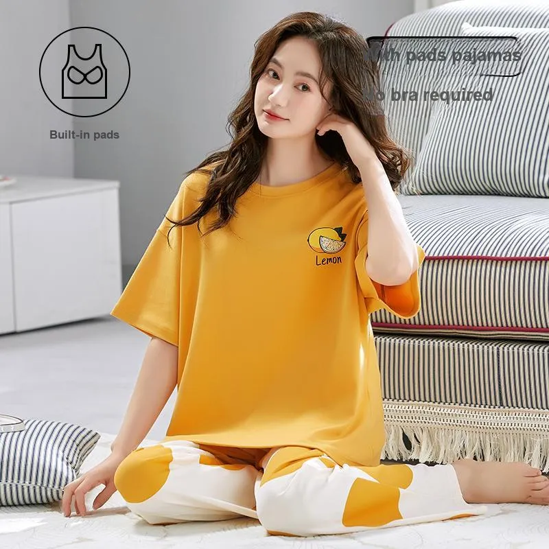 GOSO Pajama Set Women's Sunflower-4