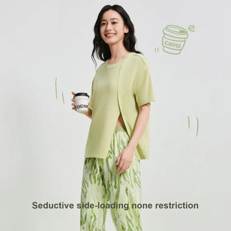 YOUKESHU Pajama Set Women's Shopping Bag-5