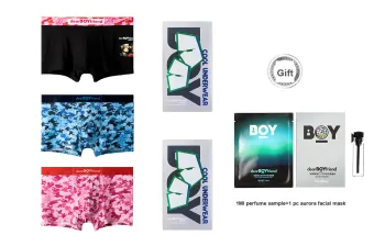 DearBoyFriend Boxer Shorts Men's 3 Pack Camouflage