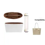 Brown DuPont Paper Liner+Invisible Pressure-Relief Shoulder Pads-City33 Ecru[Two-Piece Set]