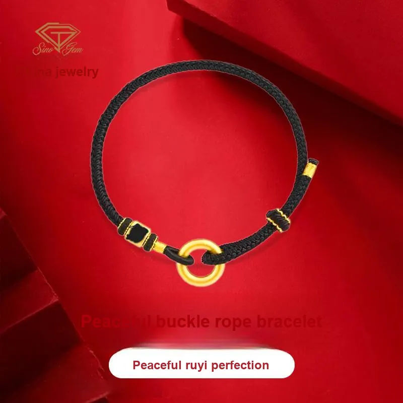 SINO GEM Gold Bracelet Unisex-1