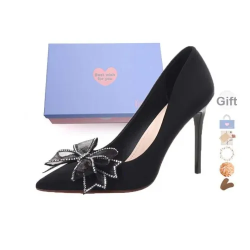 Xingdiman Низкий каблук Высокий каблук Женский Черный