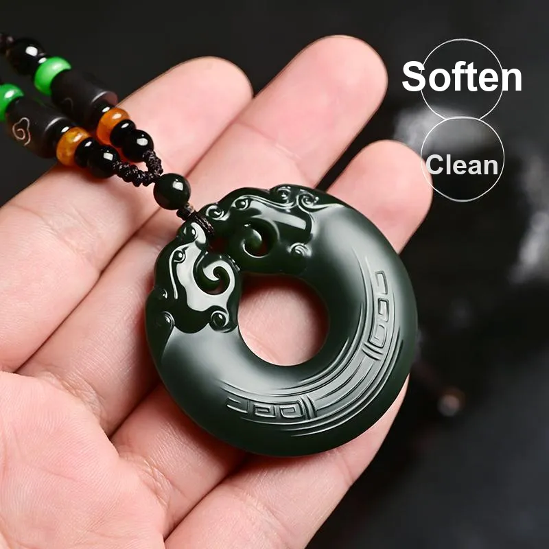 KUNYUYAO Pendants Pale Greenish White Jade Unisex-25