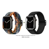 Apple Woven Strap-Camouflage * Midnight Black