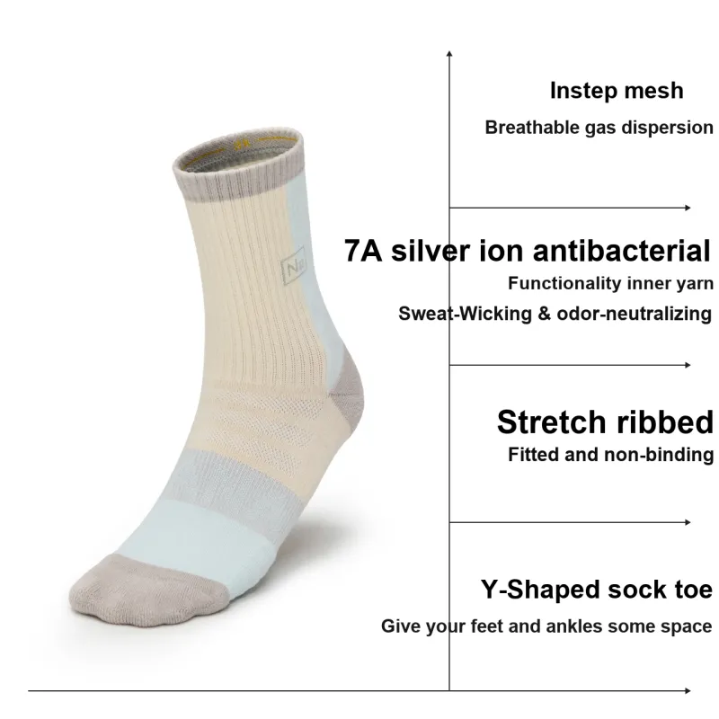 Bananain Mid Calf Socks Women's 3 Pack-2