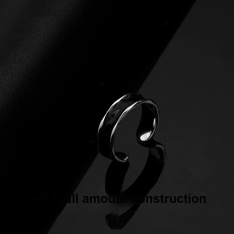 FOREVER MELODY 925 Sterling Silver Rings Men's-5