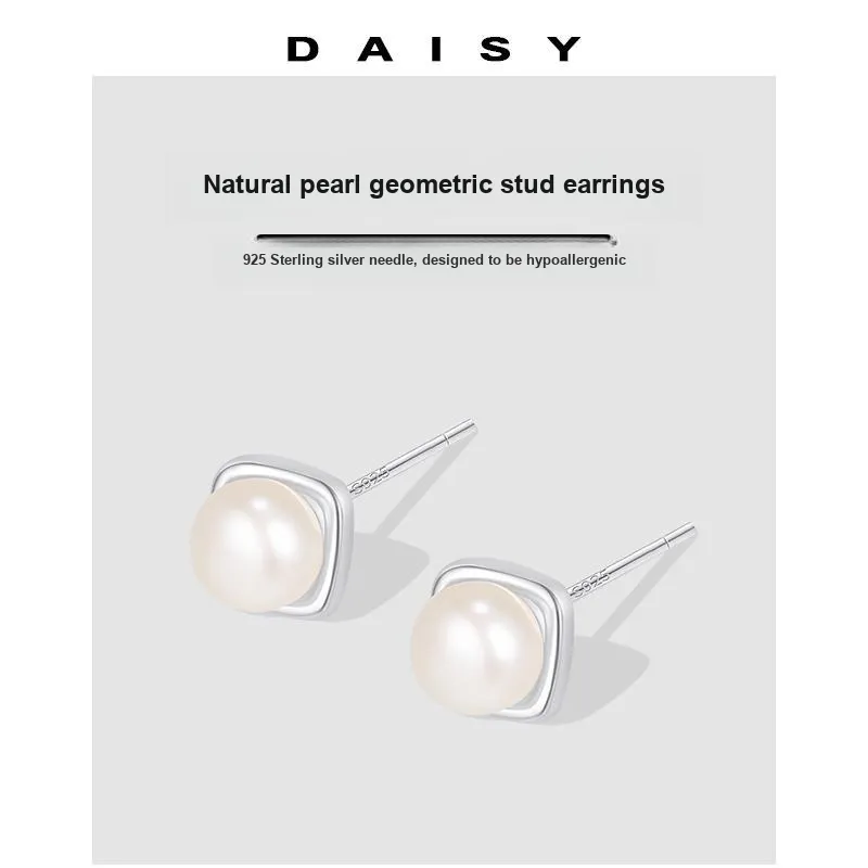 Daisy Dream 925 Sterling Silver Stud Earrings Women's-2