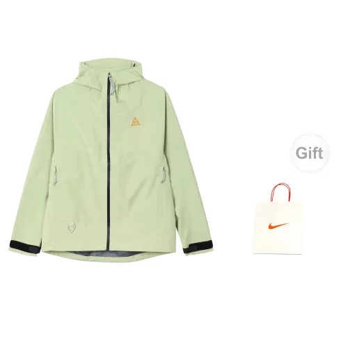 Nike Windbreaker Jackets Unisex Green+Gift Bag