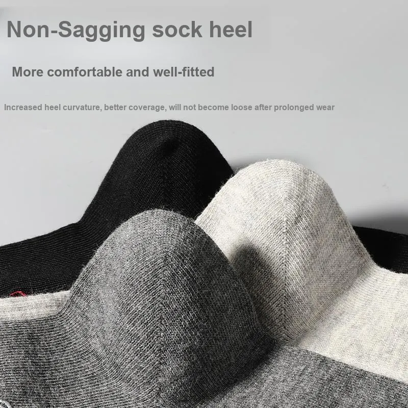 SEPTWOLVES Mid Calf Socks Men's 6 Pack Gift Box Set+Shopping Bag-8