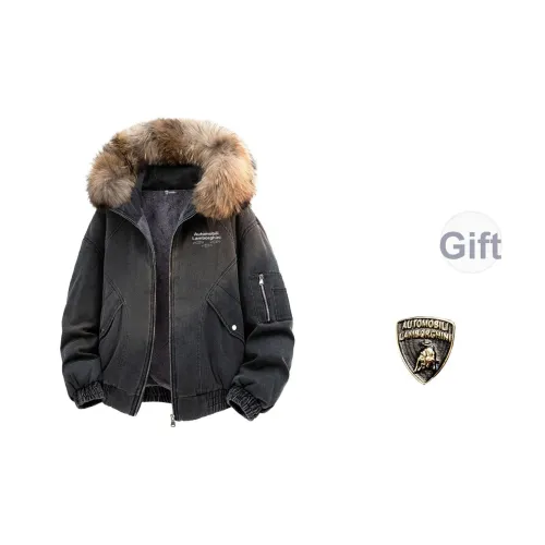AUTOMOBILI LAMBORGHINI Пуховик Унисекс